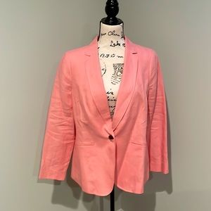 Talbots, single-button women’s blazer. Never been worn. Still has tags!
